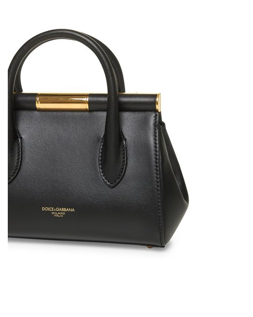 Borsa A Mano Marlene Mini Nera di Dolce & Gabbana in Black