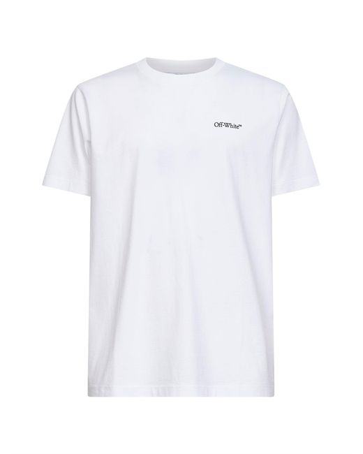 Off-White c/o Virgil Abloh White Off Jersey Metal Arrow Slim T-Shirt<Br for men