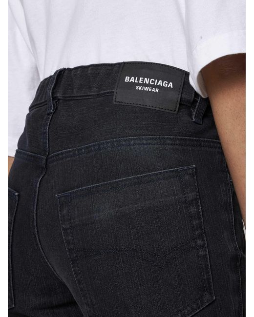 Balenciaga Blue Waterproof Jeans
