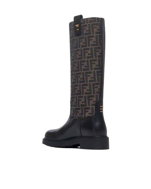 Stivali Filo di Fendi in Black