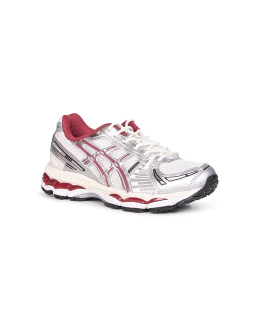 Asics Pink Cream Gel-Kayano 12.1 Sneakers