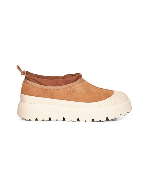Ugg White Chestnut Tasman Weather Hybrid Sneakers for men