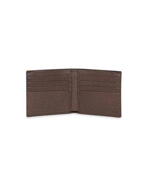 Gucci White Gg Bi-Fold Wallet for men