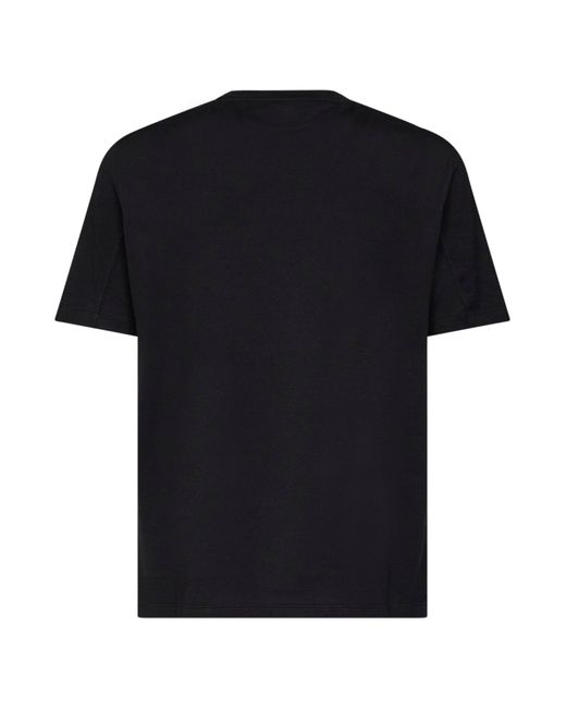 Brunello Cucinelli Black Crewneck T-Shirt Cotton for men