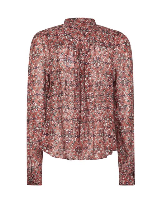 Blusa Noeline di Isabel Marant in Pink