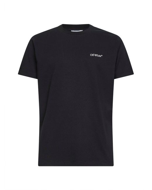 Off-White c/o Virgil Abloh Black Off Jersey Metal Arrow Slim T-Shirt for men
