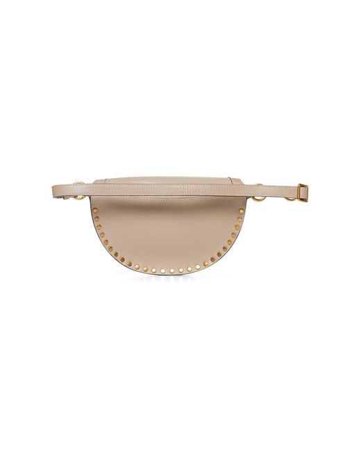 Isabel Marant White Taupe Skano Belt Bag