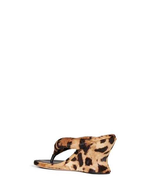 Balenciaga Metallic Gaeta 90Mm Wedge Thong