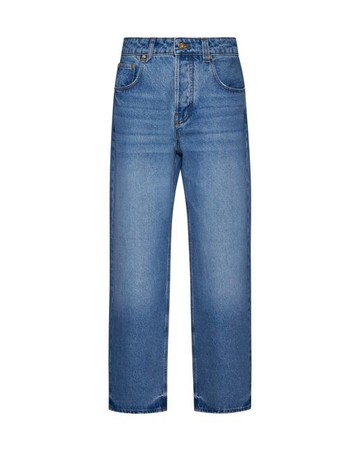 Jeans De-Nimes Large di Jacquemus in Blue