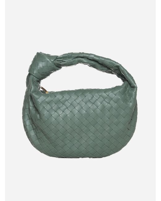 Bottega Veneta Teen Jodie Intrecciato Nappa Leather Bag in Green | Lyst