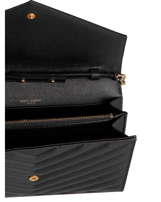 Saint Laurent White Classic Cassandre Pouch