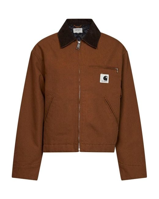 Carhartt Brown Tobacco Og Detroit Jacket (Winter) Jacket