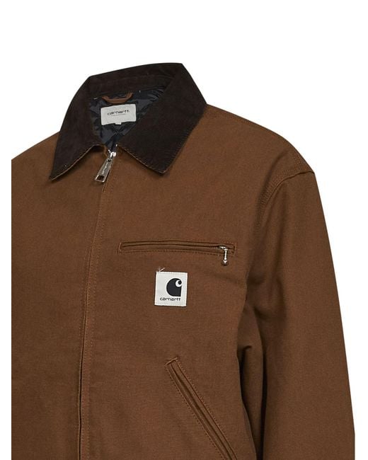 Carhartt Brown Tobacco Og Detroit Jacket (Winter) Jacket