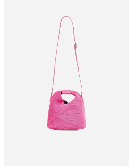 MM6 by Maison Martin Margiela Pink Japanese Crossbody Mesh Bag