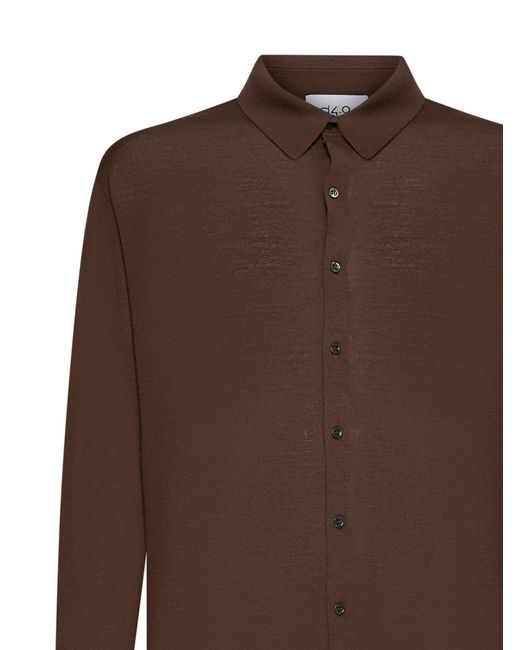 Camicia di D 40 in Brown da Uomo