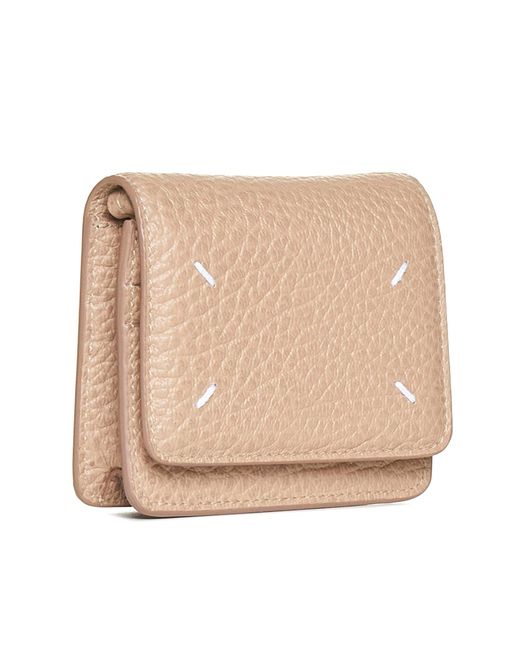 Borsa A Portafoglio Piccola di Maison Margiela in Natural