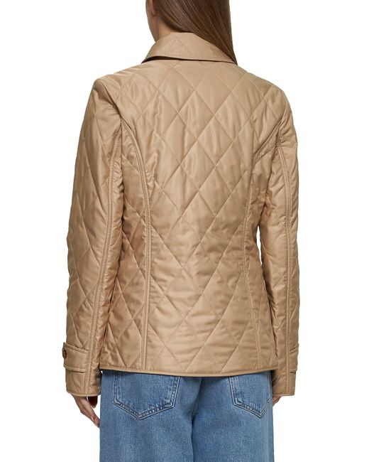 Burberry Natural Nylon Quilted Jacket