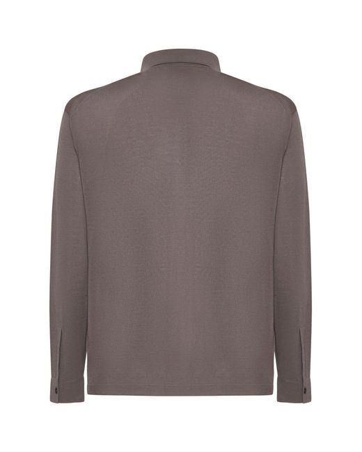 Camicia di D 40 in Brown da Uomo