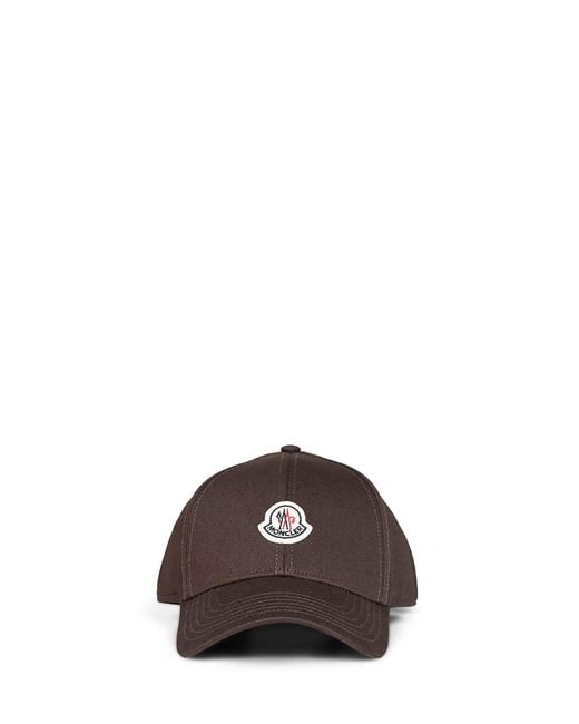 Berretto Da Baseball di Moncler in Brown da Uomo