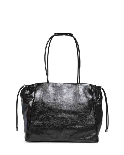 DIESEL Black Scrunch-D Tote Bag