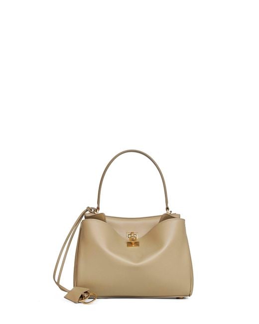 Balenciaga Natural Small Rodeo Handbag