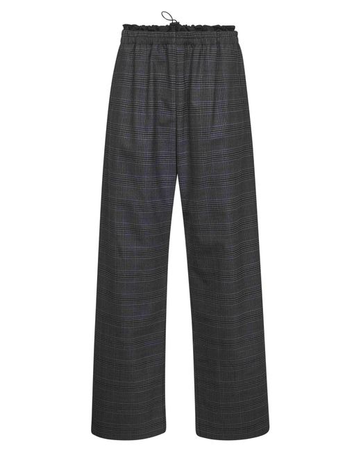 DIESEL Gray Prince Of Wales P-Yrite Trousers