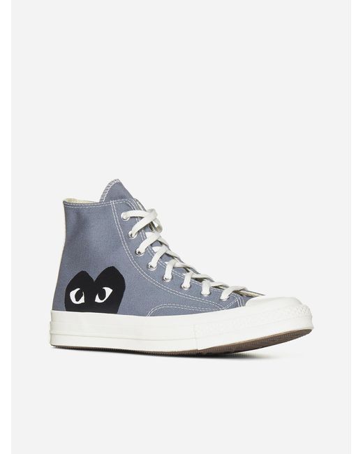 COMME DES GARÇONS PLAY Blue Cdg Play Sneakers for men
