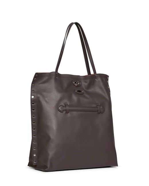 Zanellato Gray Marengo A'Spasso Medium Tote Bag