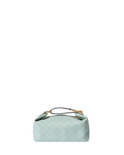 Gucci Green Icy Vanity Medium Top Handle Bag