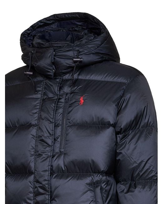 Polo Ralph Lauren Blue Padded Hooded Jacket