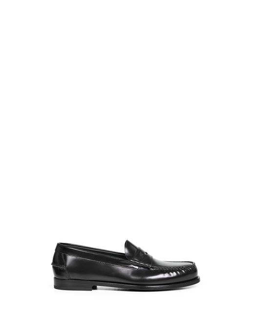 Church's White Polished Fumè Leather Rowley Loafers for men
