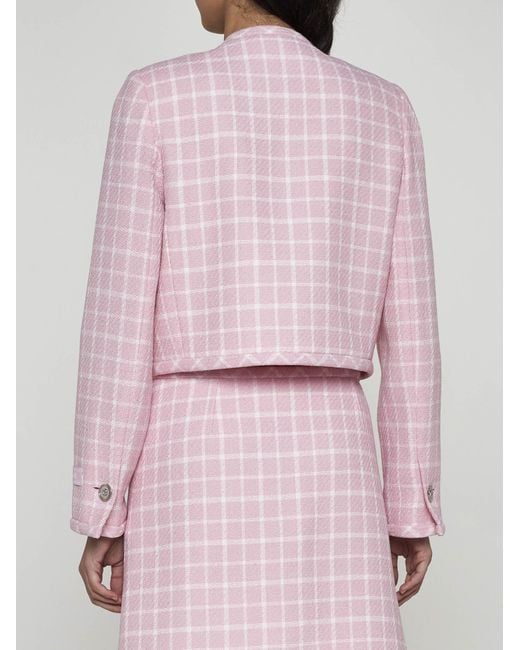 Versace Pink Coats