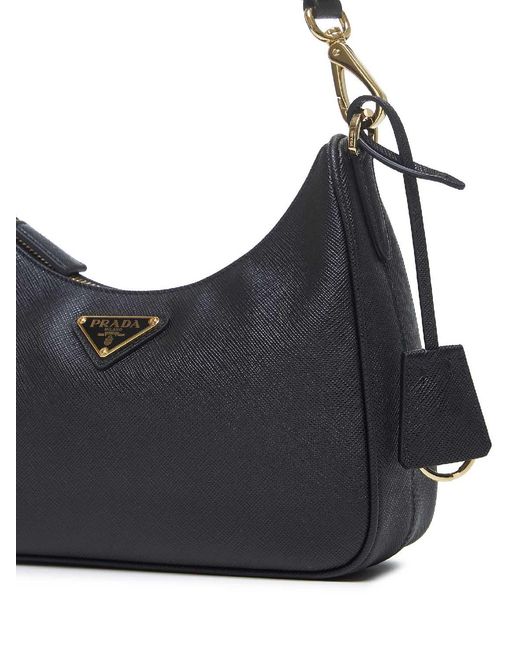 Mini Borsa Prada Re-Edition Nera di Prada in Black