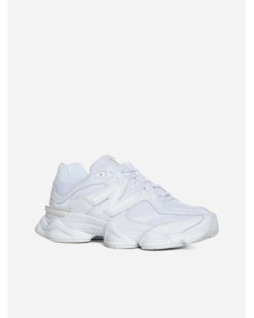 New Balance White U9060 Sneakers for men