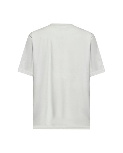 Studio Nicholson White Lay Boxy T-Shirt for men