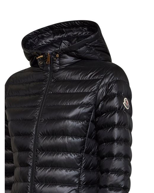 Moncler Black Igelhood Packable Short Hooded Down Jacket