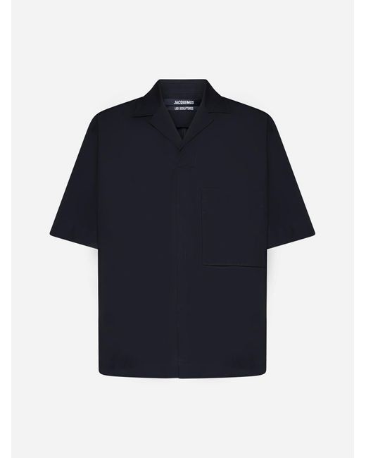 Jacquemus Blue T-shirts And Polos for men