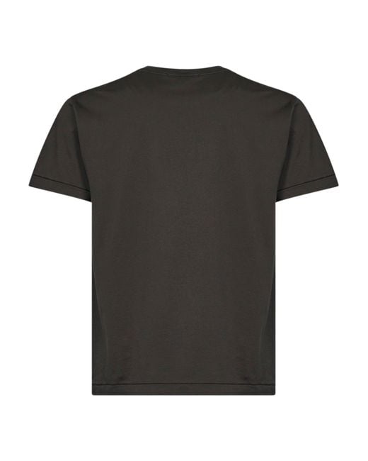 Stone Island Black Coal 60/2 Cotton Jersey Slim-Fit T-Shirt for men