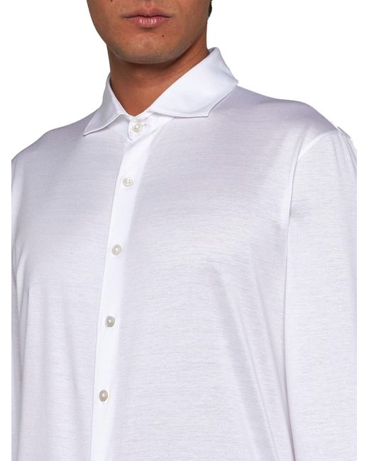 Camicia di D 40 in White da Uomo