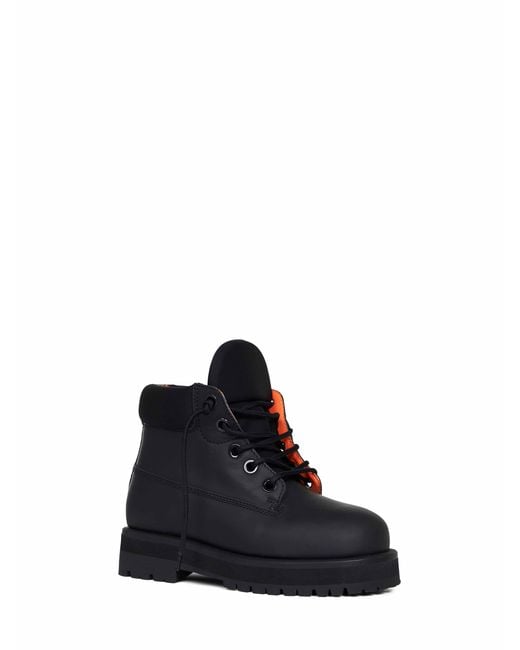 PDF Blue Leather Strada Ankle Boots for men