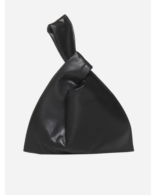 Nanushka Black Jen Vegan Leather Bag