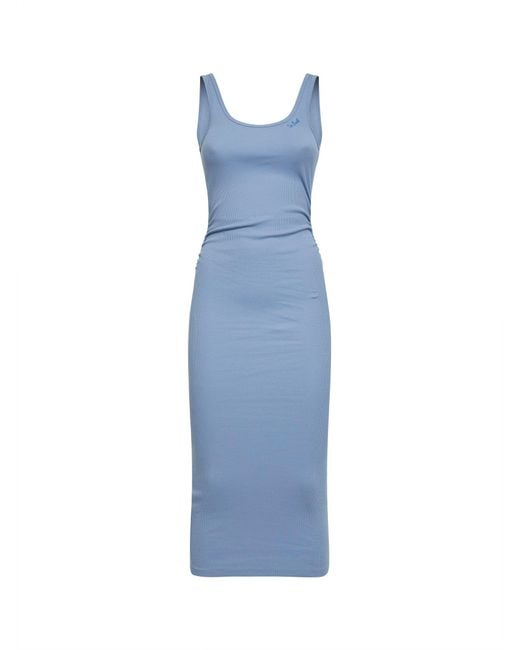 Mc2 Saint Barth Blue Midi Tank Dress Jennifer