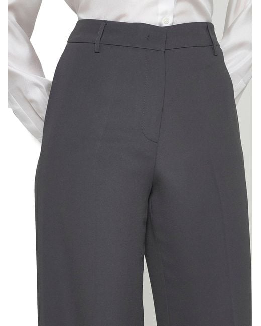 Pantaloni Palazzo Plectra di Blanca Vita in Gray