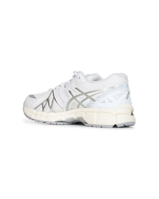 Asics White Gel-Kayano 20 Sneakers