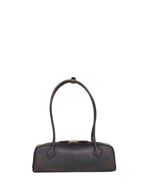 Alaïa Black Le Teckel Medium Shoulder Bag<Br