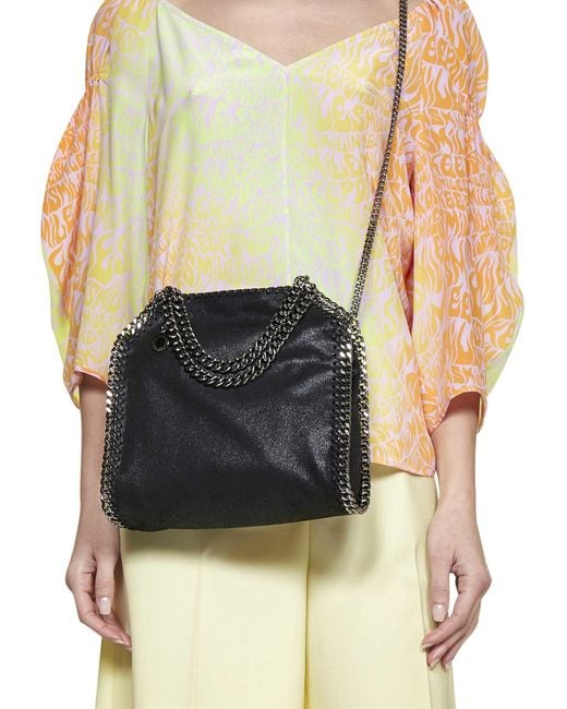 Borsa Tote Falabella Mini di Stella McCartney in Black
