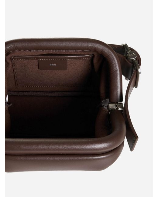 OSOI Brown Pecan Brot Leather Bag