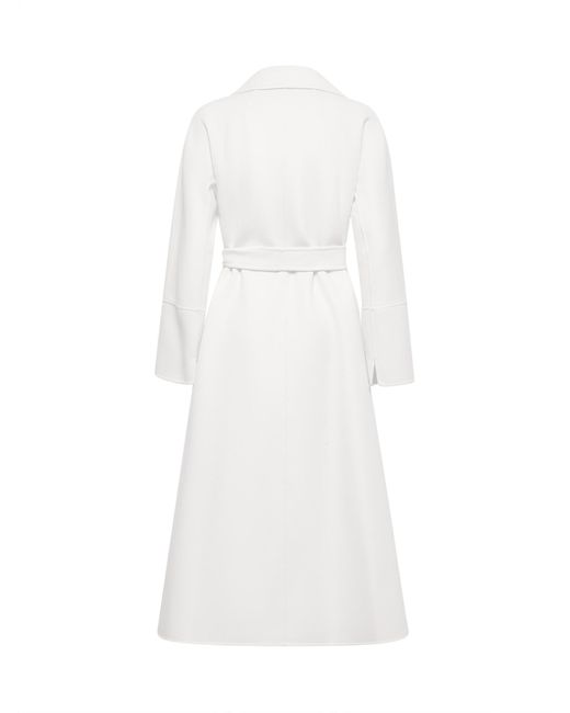 Max Mara Gray Wool Elisa Long Coat