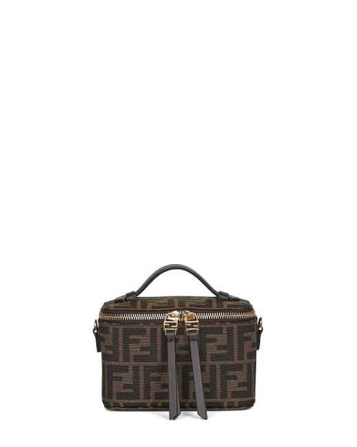 Minibag Vanity di Fendi in Brown