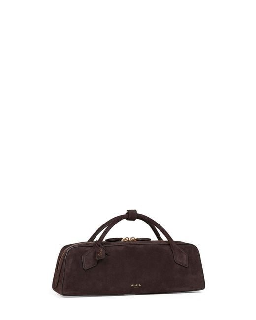 Alaïa Brown Top Handle Bag Le Teckel Dark